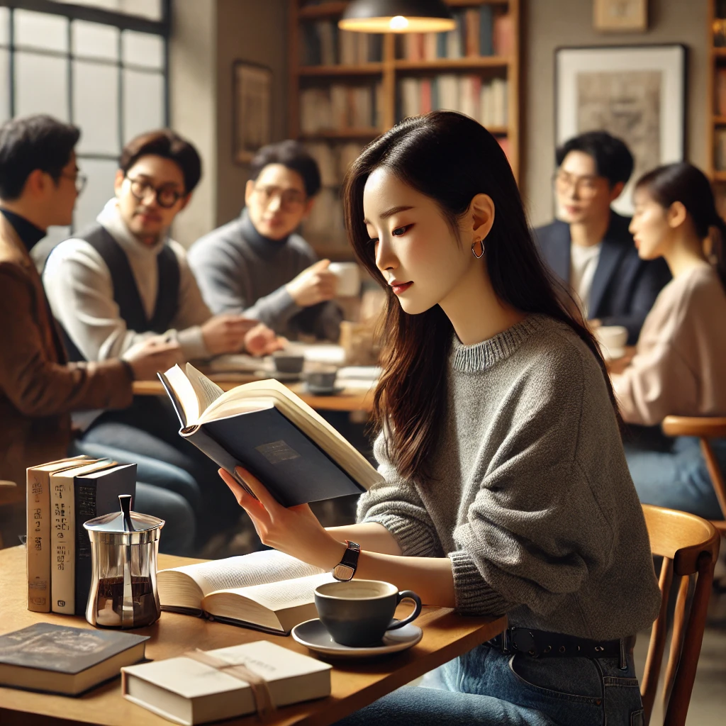 남자친구를 만들기 위해 모임에 나간 여자