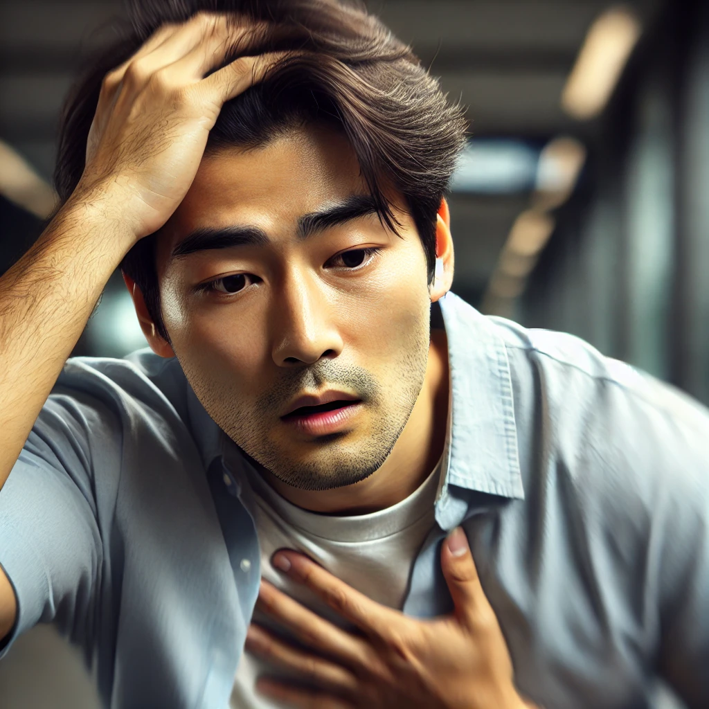공황장애를 겪은는남자